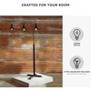 image:imageSignature Design by Ashley Sheriel 3Arm Arc Floor Lamp for Living RoomBlack