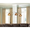 image:imageSignature Design by Ashley Sheriel 3Arm Arc Floor Lamp for Living RoomBrown