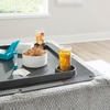 image:imageSignature Design by Ashley Square Ottoman with Storage and Cup Holders