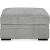 image:imageSignature Design by Ashley Square Ottoman with Storage and Cup Holders