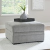 image:imageSignature Design by Ashley Square Ottoman with Storage and Cup Holders