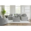 image:imageSignature Design by Ashley Square Ottoman with Storage and Cup Holders