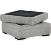 image:imageSignature Design by Ashley Square Ottoman with Storage and Cup Holders