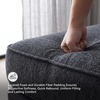 image:imageSignature Design by Ashley Stairatt Gray Rectangular Upholstered OttomanCharcoal