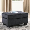image:imageSignature Design by Ashley Stairatt Gray Rectangular Upholstered OttomanCharcoal