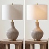 image:imageSignature Design by Ashley Table Lamp 25 in Gourd 3Way Switch Gray