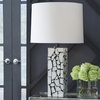 image:imageSignature Design by Ashley Table Lamp Modern Black and White Marble Base