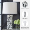 image:imageSignature Design by Ashley Table Lamp Modern Black and White Marble Base