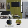 image:imageSignature Design by Ashley Table Lamp Tall Modern Marble Black and BrassBrass Finish