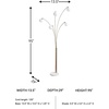 image:imageSignature Design by Ashley Taliya 5Light Arc Floor Lamp Champagne