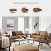 image:imageSignature Design by Ashley Telora Faux Leather Ottoman Caramel Brown