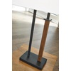 image:imageSignature Design by Ashley Voslen Minimalist Metal and Wood Table Lamp with 3Way Switch Set of 2 Black amp Light Brown