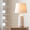 image:imageSignature Design by Ashley Willport Ceramic Table Lamp Set of 2 White