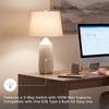 image:imageSignature Design by Ashley Willport Ceramic Table Lamp Set of 2 White