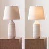 image:imageSignature Design by Ashley Willport Ceramic Table Lamp Set of 2 White