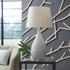 image:imageSignature Design by Ashley Wyattford Scandinavian Table Lamp with 3Way Switch and Empire Shade White amp Black