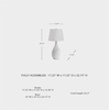 image:imageSignature Design by Ashley Wyattford Scandinavian Table Lamp with 3Way Switch and Empire Shade White amp Black