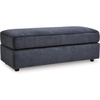 image:imageSignature Design by Ashley Albar Place Modern Upholstered Rectangular Accent Ottoman Blue