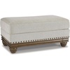 image:imageSignature Design by Ashley Harleson Modern Farmhouse Ottoman with Nailhead Trim Beige