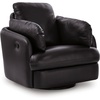 image:imageSignature Design by Ashley Oversized Accent Ottoman Black LeatherSymmetrical