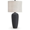 image:imageSignature Design by Ashley Ryenburg Table Lamp 3125 Tall Black Metal