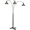 image:imageSignature Design by Ashley Sheriel 3Arm Arc Floor Lamp for Living RoomBlack