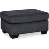 image:imageSignature Design by Ashley Stairatt Gray Rectangular Upholstered OttomanCharcoal