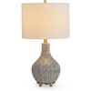 image:imageSignature Design by Ashley Table Lamp 25 in Gourd 3Way Switch Gray