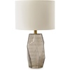 image:imageSignature Design by Ashley Taylow Glass Table Lamp 3Way Touch GrayGray