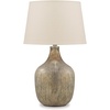 image:imageSignature Design by Ashley Taylow Glass Table Lamp 3Way Touch GrayGrayGold Finish