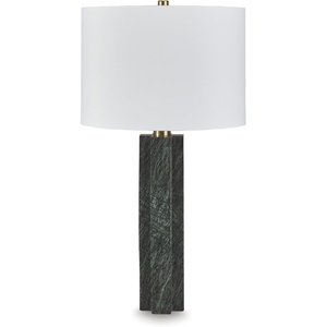 image:imageSignature Design by Ashley Jyllyard Table Lamp 28 Faux Wood 3WayGreen