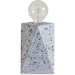 image:imageSignature Design by Ashley Maywick 713 Contemporary Concrete Table Lamp White amp GrayWhite