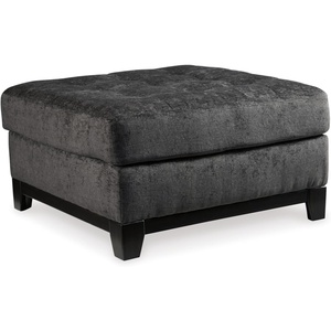 image:imageSignature Design by Ashley Reidshire Contemporary Square Tufted Oversized Accent Ottoman Gray