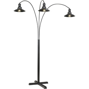 image:imageSignature Design by Ashley Sheriel 3Arm Arc Floor Lamp for Living RoomBlack