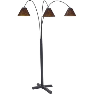 image:imageSignature Design by Ashley Sheriel 3Arm Arc Floor Lamp for Living RoomBrown