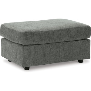 image:imageSignature Design by Ashley Stairatt Gray Rectangular Upholstered OttomanDark Gray