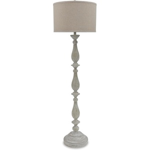 image:imageSignature Design by Ashley Table Lamps Set of 2 Tall Farmhouse Whitewash18W x 18D x 6113H