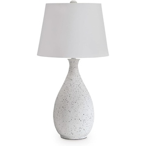 image:imageSignature Design by Ashley Wyattford Scandinavian Table Lamp with 3Way Switch and Empire Shade White amp Black