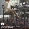 image:imageSignature Design by Ashley 5Piece Square Counter Height Dining Set GrayGrey