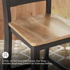 image:imageSignature Design by Ashley 5Piece Square Counter Height Dining Set GrayLight Brown  Dark Brown
