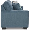image:imageSignature Design by Ashley 63 in Gray Chenille Loveseat No AssemblyBlue