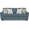 image:imageSignature Design by Ashley 63 in Gray Chenille Loveseat No AssemblyBlue