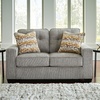 image:imageSignature Design by Ashley 63 in Gray Chenille Loveseat No AssemblyIron