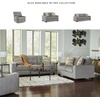 image:imageSignature Design by Ashley 63 in Gray Chenille Loveseat No AssemblyIron