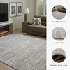 image:imageSignature Design by Ashley 8x10 Area Rug Modern Striped