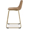 image:imageSignature Design by Ashley Bar Height Bar Stool Set of 2 ToastGold
