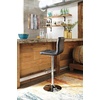 image:imageSignature Design by Ashley Bellatier Adjustable Swivel Bar Stools Set of 2Black