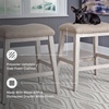image:imageSignature Design by Ashley Bolanburg Counter Height Bar Stools Set of 2Light Brown  White