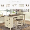 image:imageSignature Design by Ashley Bolanburg Counter Height Bar Stools Set of 2White  Gray