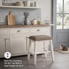 image:imageSignature Design by Ashley Bolanburg Counter Height Bar Stools Set of 2White  Gray